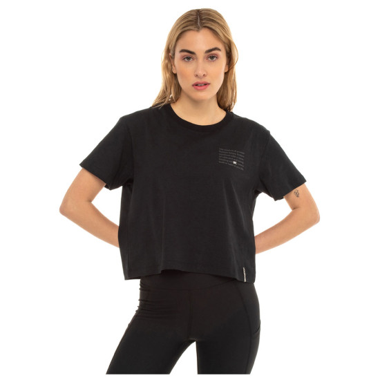 Be Nation Γυναικεία κοντομάνικη μπλούζα crop top